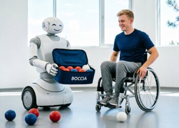 Студент НГТУ создаёт робота-помощника для паралимпийской игры бочча