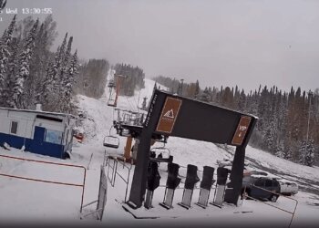 Шерегеш засыпало первым снегом: горнолыжный сезон может начаться раньше
