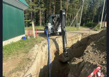 В Сузуне завершён второй этап строительства водопроводных сетей: проложено более 13 км