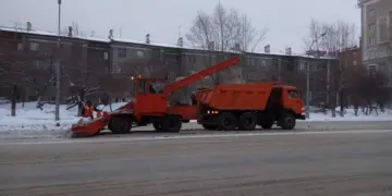 В Новосибирске обустроили пять новых мест для складирования снега