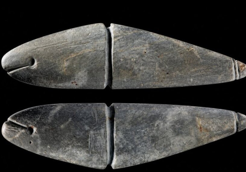 На Байкале найдена каменная рыбка-приманка возрастом 7600 лет